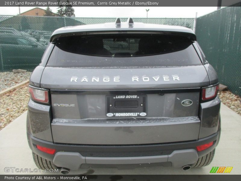 Corris Grey Metallic / Ebony/Ebony 2017 Land Rover Range Rover Evoque SE Premium