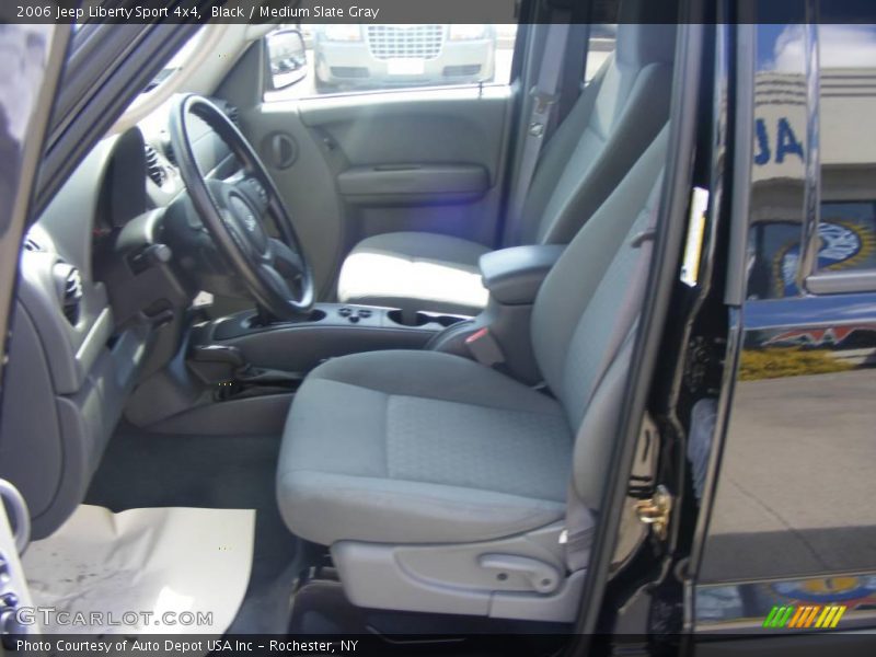 Black / Medium Slate Gray 2006 Jeep Liberty Sport 4x4