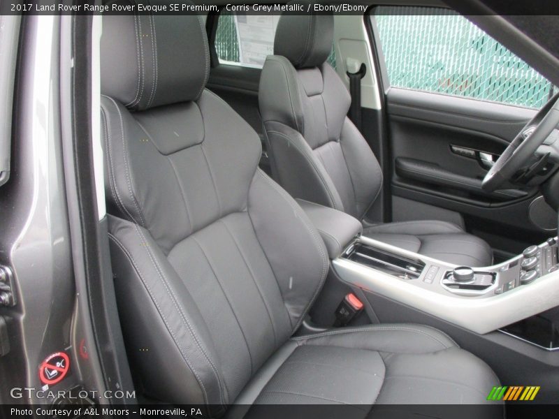 Corris Grey Metallic / Ebony/Ebony 2017 Land Rover Range Rover Evoque SE Premium