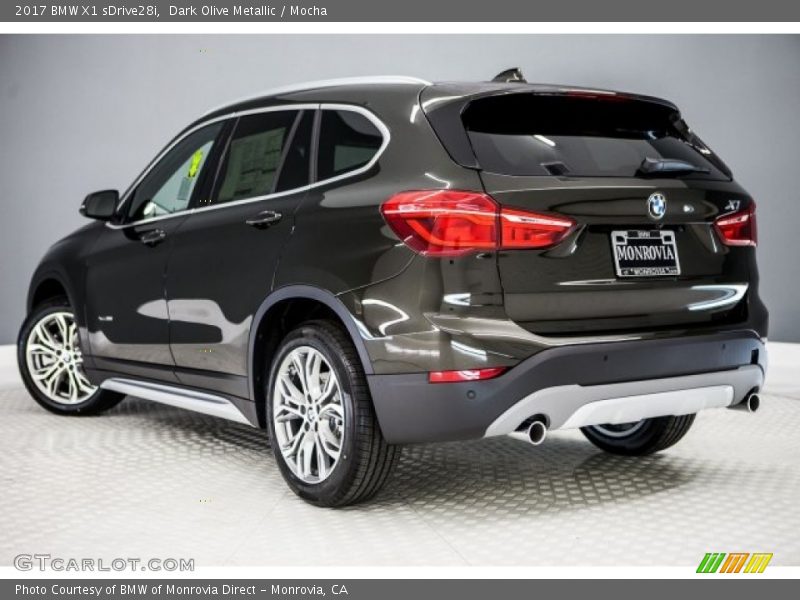 Dark Olive Metallic / Mocha 2017 BMW X1 sDrive28i