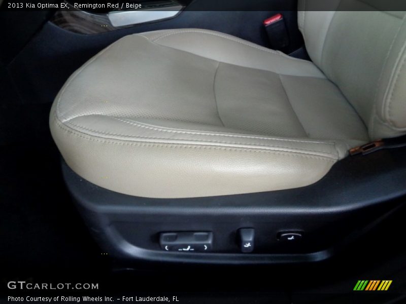 Remington Red / Beige 2013 Kia Optima EX