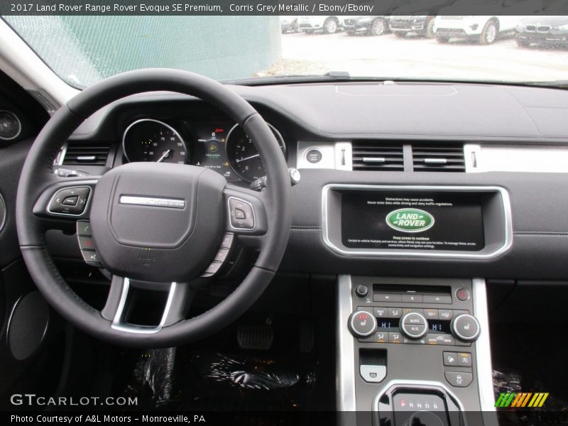 Corris Grey Metallic / Ebony/Ebony 2017 Land Rover Range Rover Evoque SE Premium