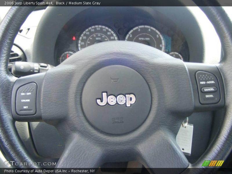 Black / Medium Slate Gray 2006 Jeep Liberty Sport 4x4