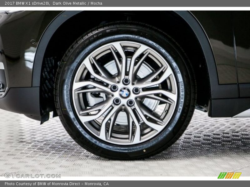 Dark Olive Metallic / Mocha 2017 BMW X1 sDrive28i