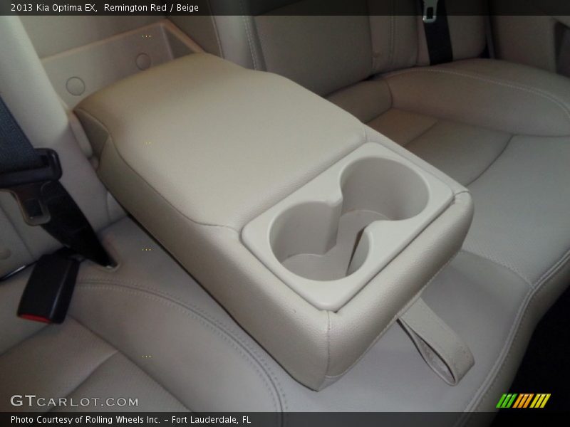 Remington Red / Beige 2013 Kia Optima EX