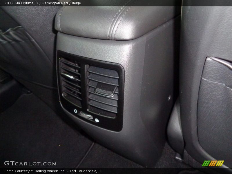 Remington Red / Beige 2013 Kia Optima EX
