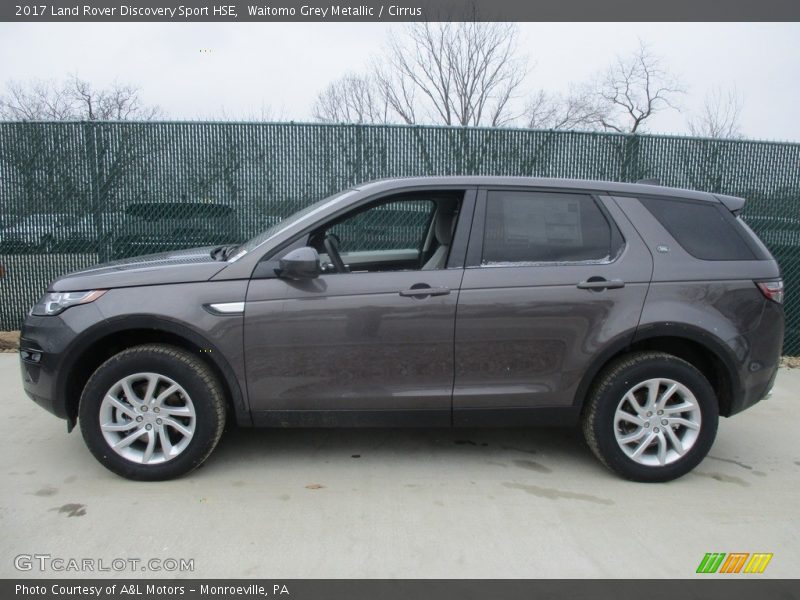 Waitomo Grey Metallic / Cirrus 2017 Land Rover Discovery Sport HSE
