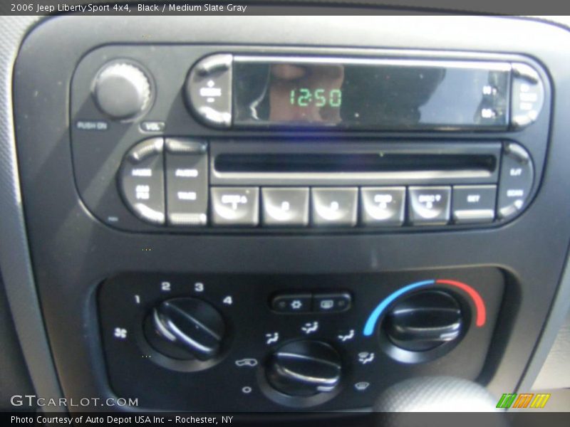 Black / Medium Slate Gray 2006 Jeep Liberty Sport 4x4