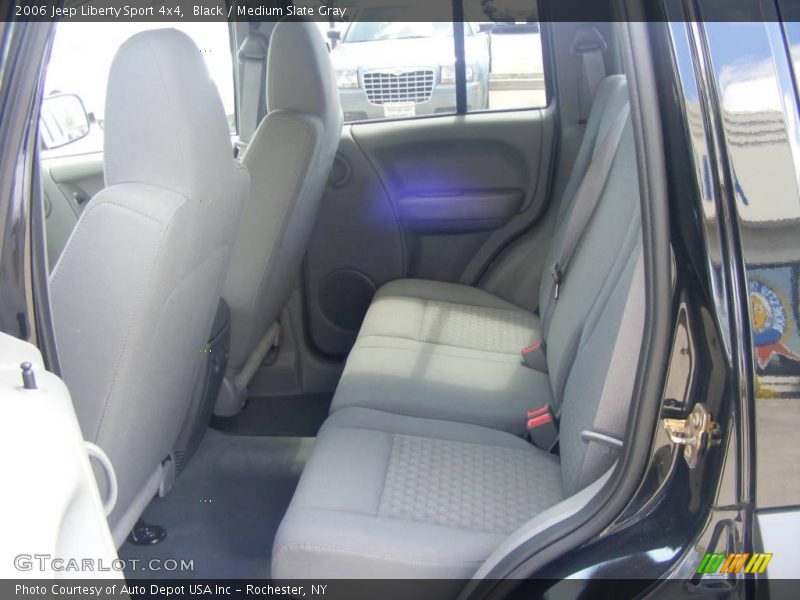 Black / Medium Slate Gray 2006 Jeep Liberty Sport 4x4