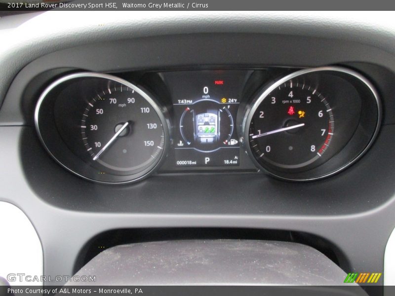 Waitomo Grey Metallic / Cirrus 2017 Land Rover Discovery Sport HSE