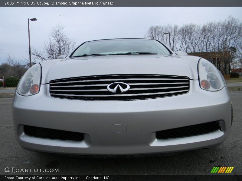 Diamond Graphite Metallic / Wheat 2005 Infiniti G 35 Coupe