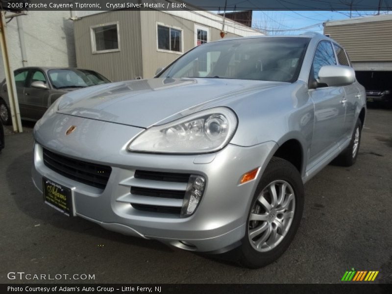 Crystal Silver Metallic / Black 2008 Porsche Cayenne Tiptronic