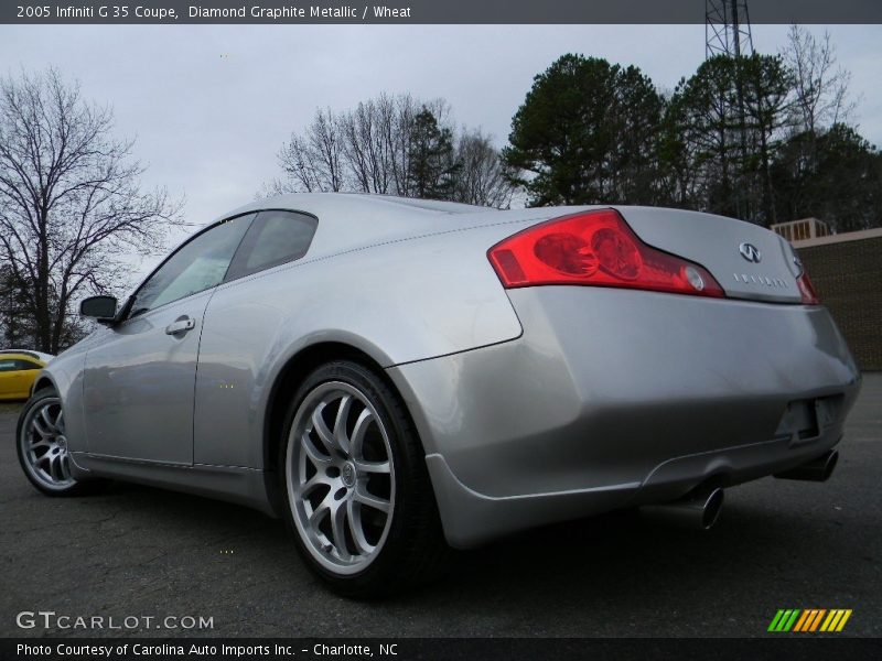 Diamond Graphite Metallic / Wheat 2005 Infiniti G 35 Coupe