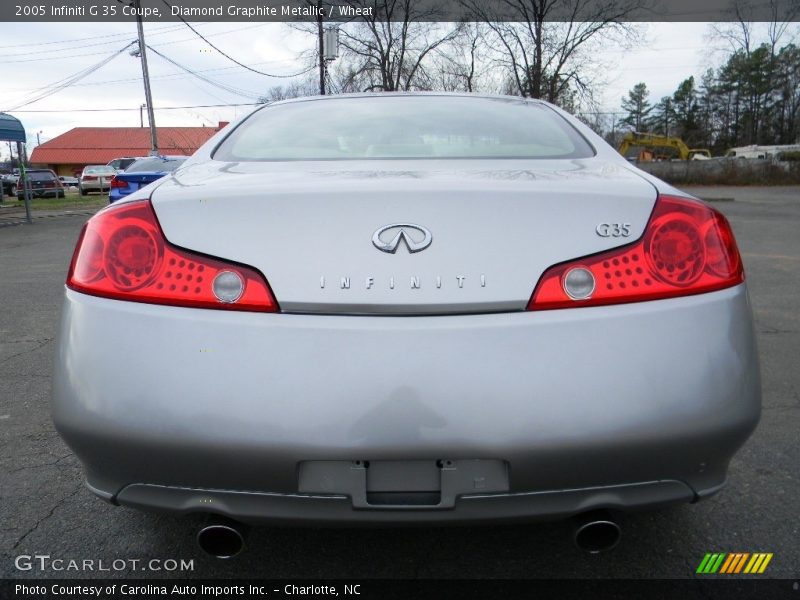 Diamond Graphite Metallic / Wheat 2005 Infiniti G 35 Coupe