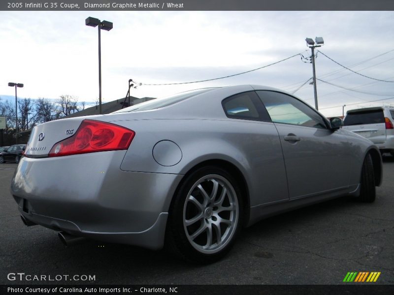 Diamond Graphite Metallic / Wheat 2005 Infiniti G 35 Coupe