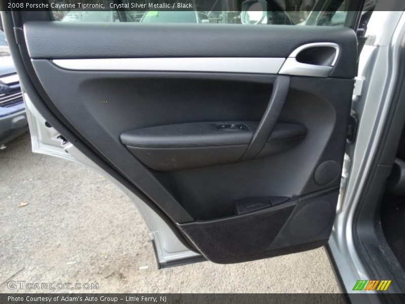 Crystal Silver Metallic / Black 2008 Porsche Cayenne Tiptronic