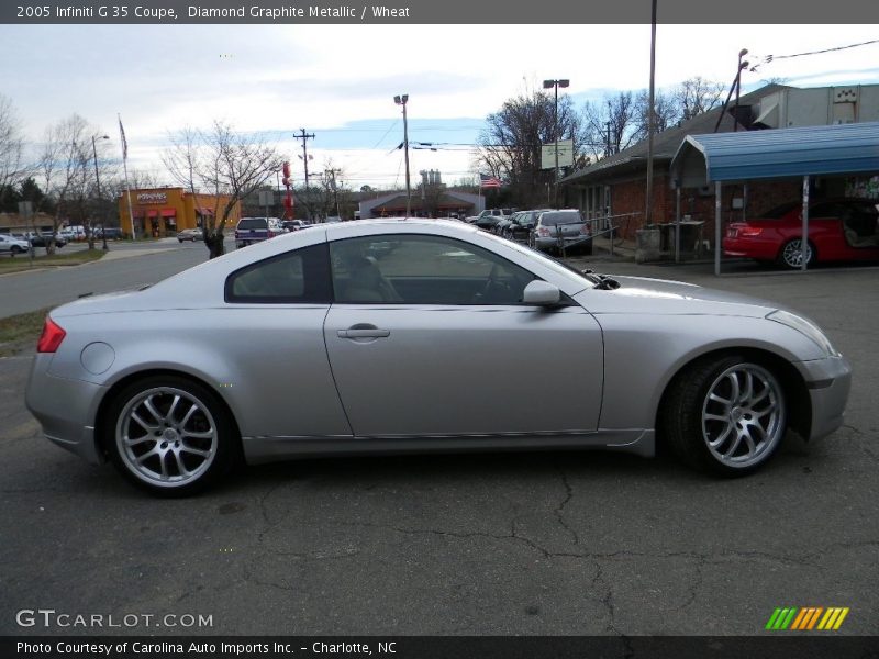Diamond Graphite Metallic / Wheat 2005 Infiniti G 35 Coupe