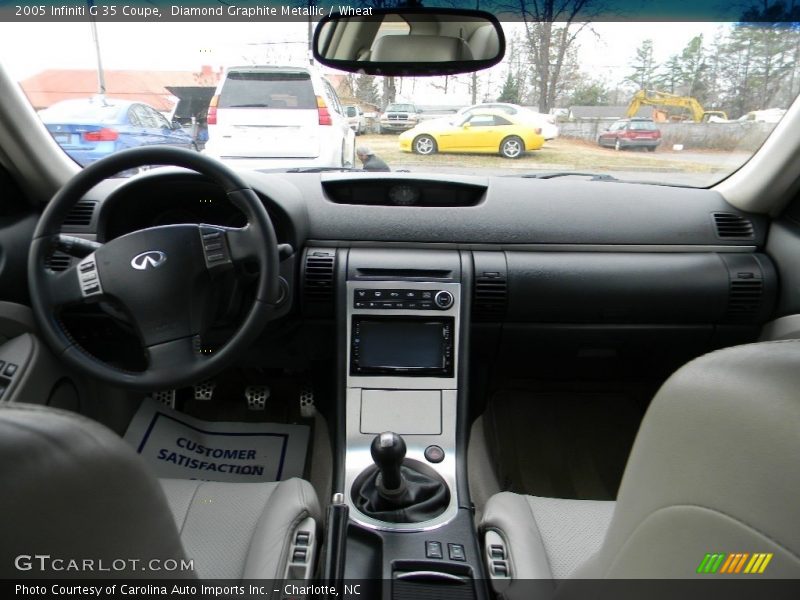 Diamond Graphite Metallic / Wheat 2005 Infiniti G 35 Coupe