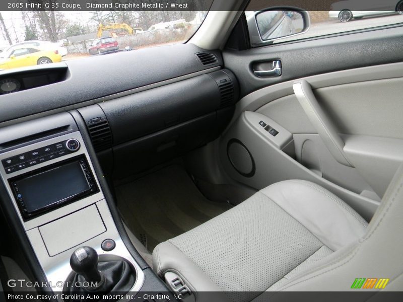 Diamond Graphite Metallic / Wheat 2005 Infiniti G 35 Coupe