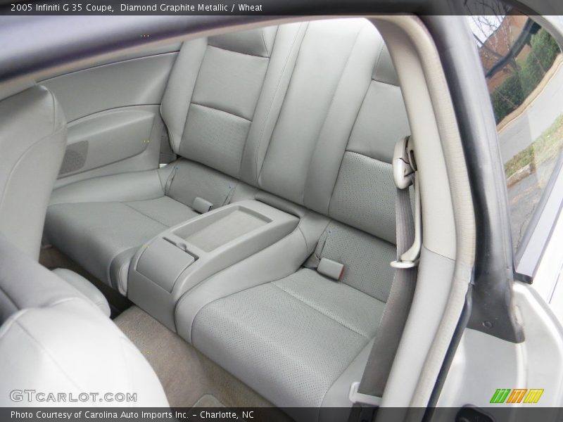 Diamond Graphite Metallic / Wheat 2005 Infiniti G 35 Coupe