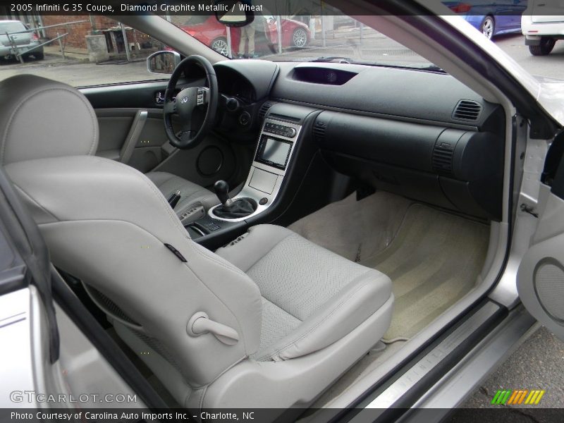 Diamond Graphite Metallic / Wheat 2005 Infiniti G 35 Coupe