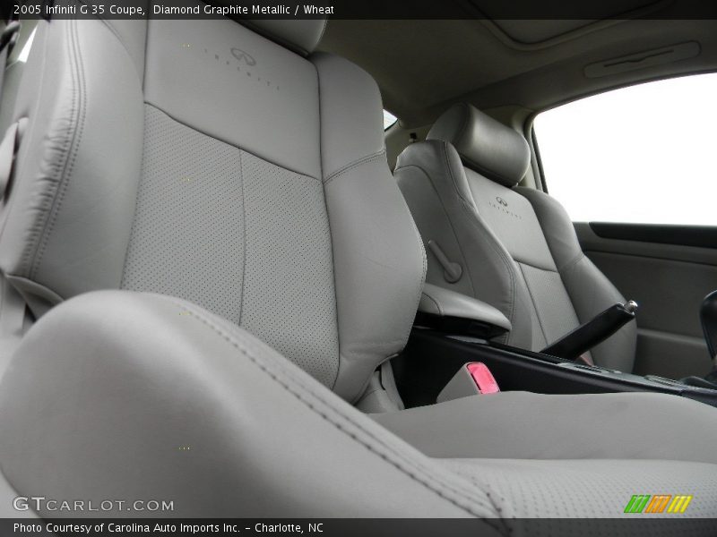 Diamond Graphite Metallic / Wheat 2005 Infiniti G 35 Coupe