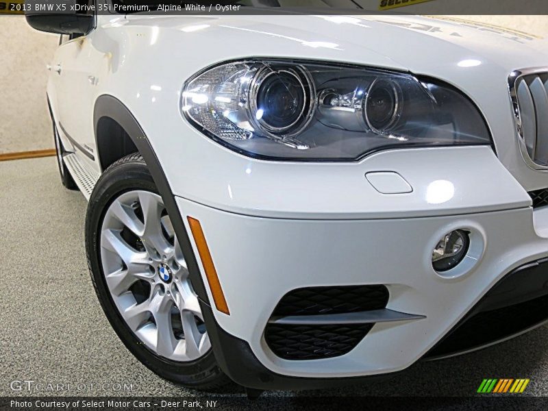 Alpine White / Oyster 2013 BMW X5 xDrive 35i Premium