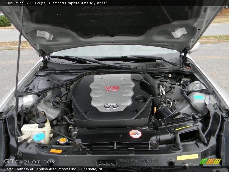 Diamond Graphite Metallic / Wheat 2005 Infiniti G 35 Coupe