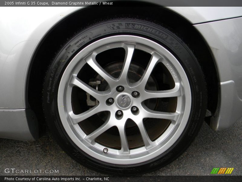 Diamond Graphite Metallic / Wheat 2005 Infiniti G 35 Coupe