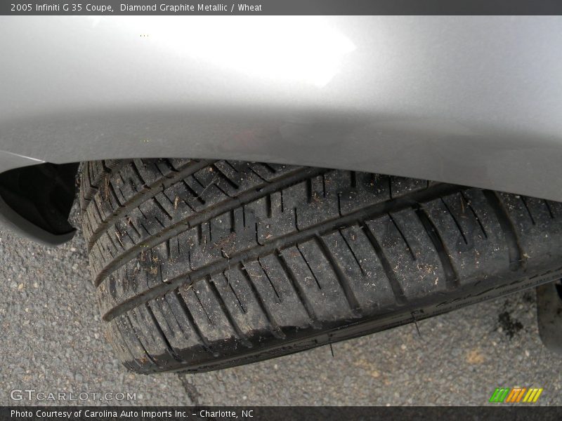 Diamond Graphite Metallic / Wheat 2005 Infiniti G 35 Coupe