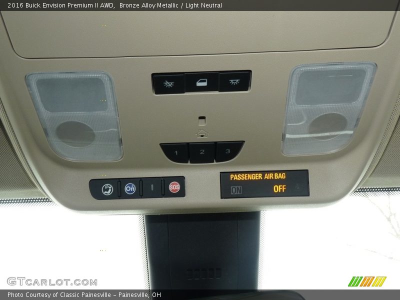 Bronze Alloy Metallic / Light Neutral 2016 Buick Envision Premium II AWD