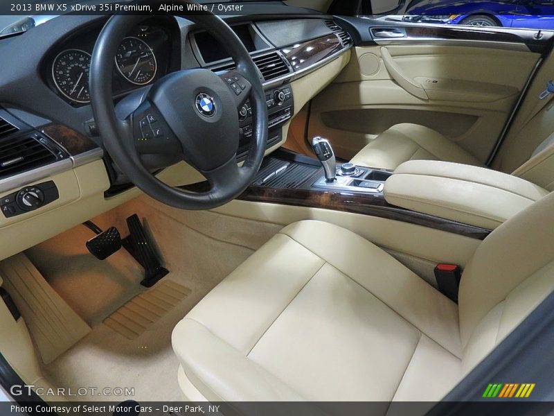 Alpine White / Oyster 2013 BMW X5 xDrive 35i Premium