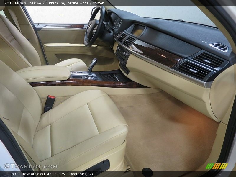 Alpine White / Oyster 2013 BMW X5 xDrive 35i Premium