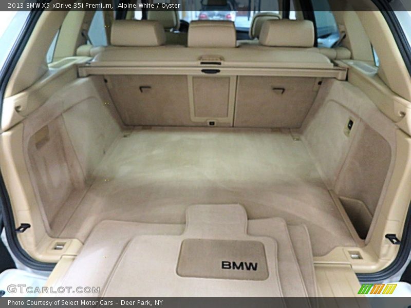 Alpine White / Oyster 2013 BMW X5 xDrive 35i Premium