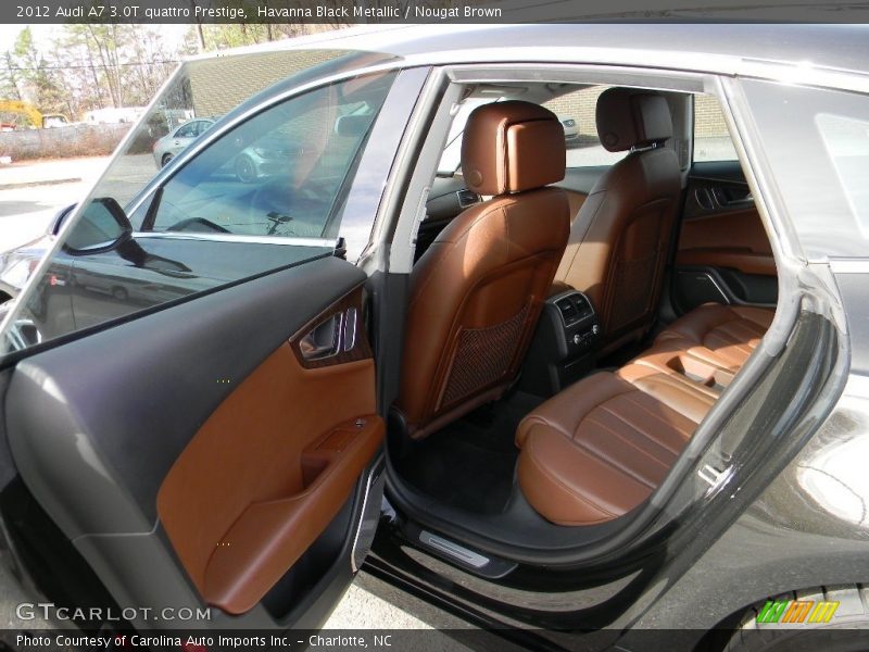 Havanna Black Metallic / Nougat Brown 2012 Audi A7 3.0T quattro Prestige