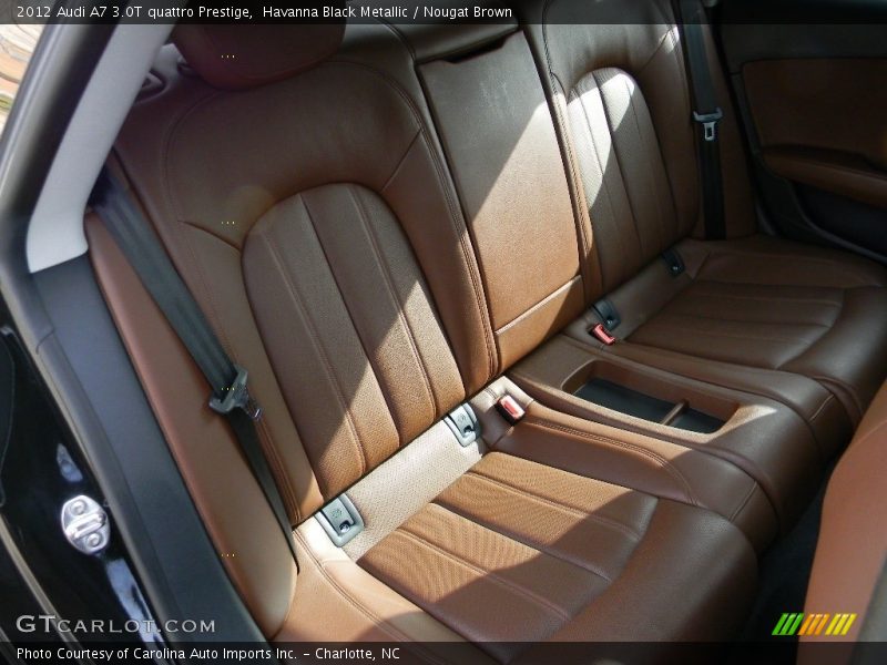 Havanna Black Metallic / Nougat Brown 2012 Audi A7 3.0T quattro Prestige