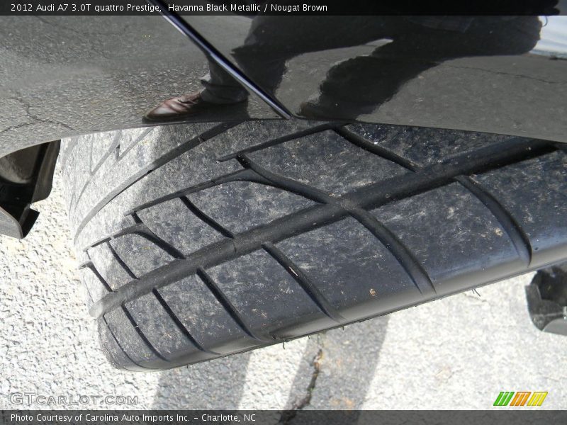 Havanna Black Metallic / Nougat Brown 2012 Audi A7 3.0T quattro Prestige