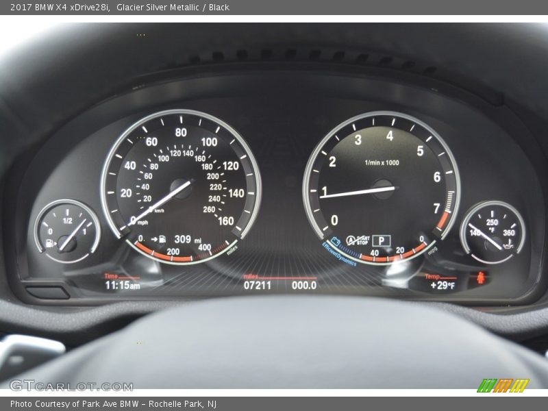  2017 X4 xDrive28i xDrive28i Gauges