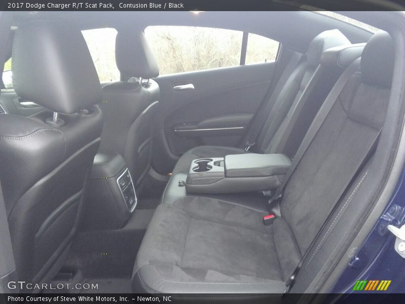 Contusion Blue / Black 2017 Dodge Charger R/T Scat Pack