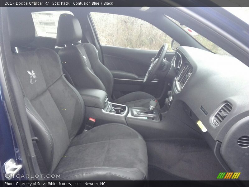 Contusion Blue / Black 2017 Dodge Charger R/T Scat Pack