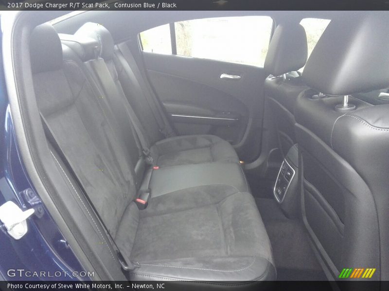 Contusion Blue / Black 2017 Dodge Charger R/T Scat Pack