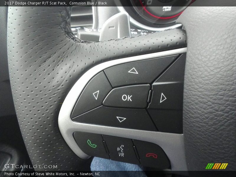 Controls of 2017 Charger R/T Scat Pack