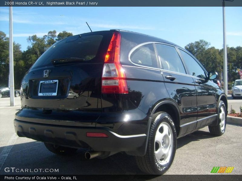 Nighthawk Black Pearl / Ivory 2008 Honda CR-V LX