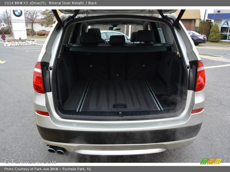Mineral Silver Metallic / Black 2014 BMW X3 xDrive35i