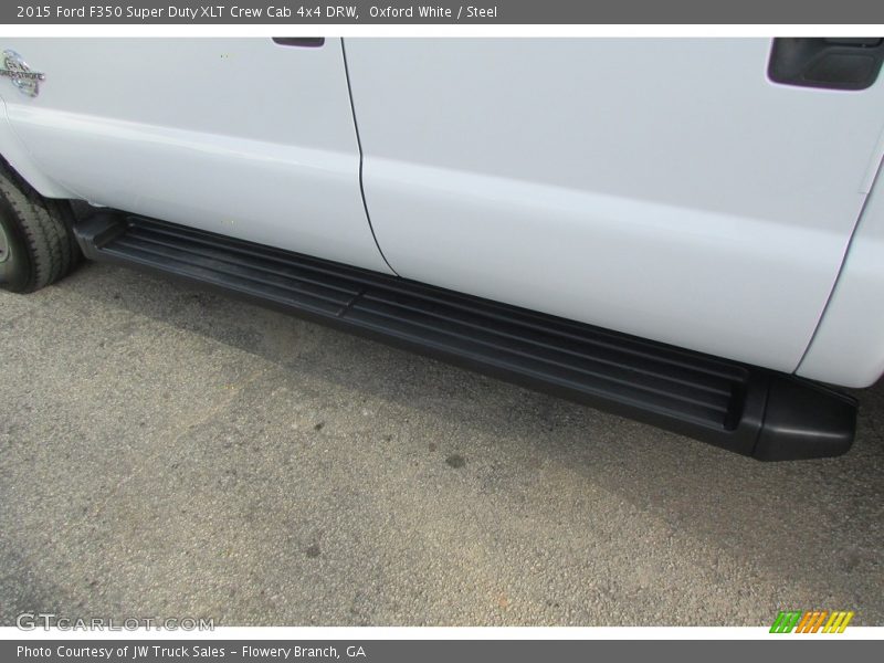 Oxford White / Steel 2015 Ford F350 Super Duty XLT Crew Cab 4x4 DRW