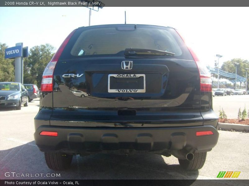 Nighthawk Black Pearl / Ivory 2008 Honda CR-V LX