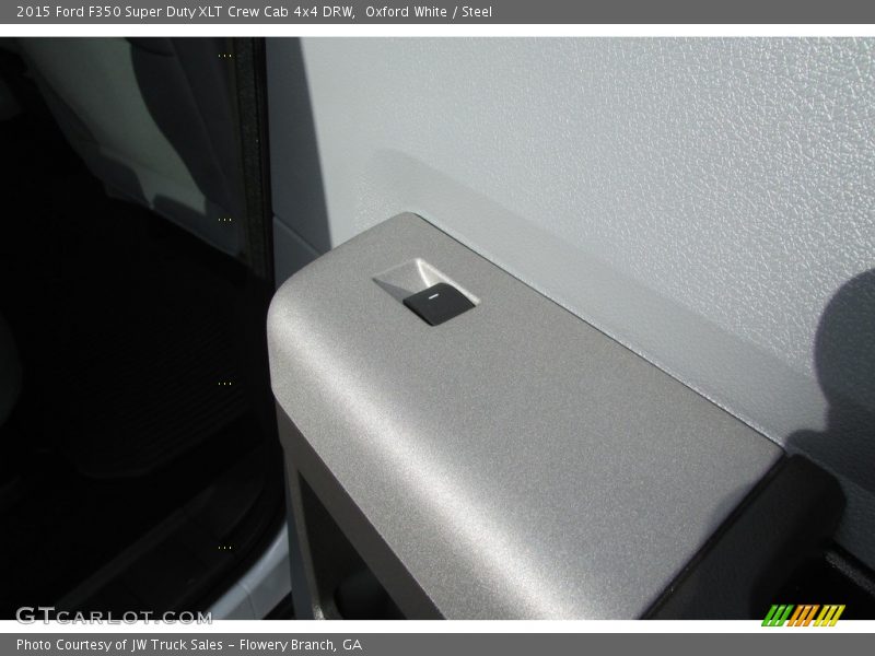 Oxford White / Steel 2015 Ford F350 Super Duty XLT Crew Cab 4x4 DRW