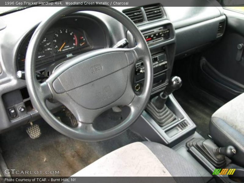 Charcoal Interior - 1996 Tracker Hardtop 4x4 