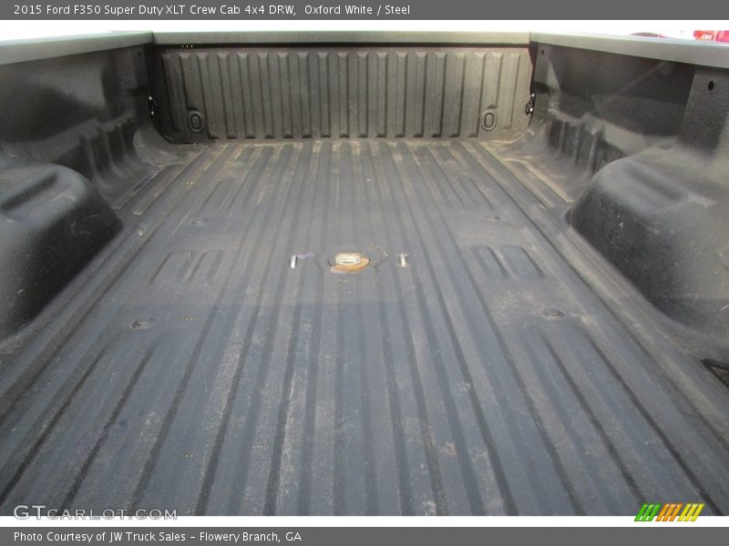 Oxford White / Steel 2015 Ford F350 Super Duty XLT Crew Cab 4x4 DRW