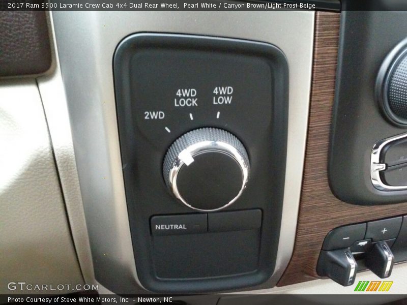 Controls of 2017 3500 Laramie Crew Cab 4x4 Dual Rear Wheel